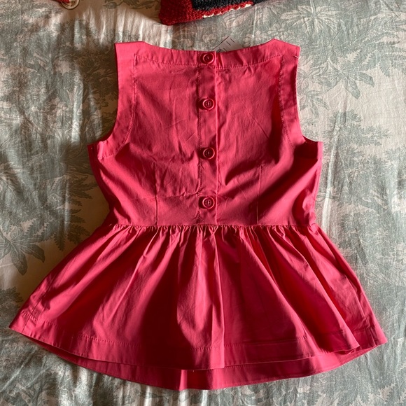 NWT Kate Spade Button Back Peplum Top - Picture 8 of 12